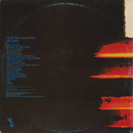 Steely Dan : Steely Dan/Greatest Hits (2xLP, Comp, Gat)