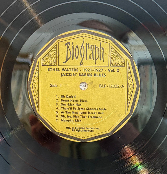 Ethel Waters : Oh Daddy! 1921-1924 (LP, Comp)