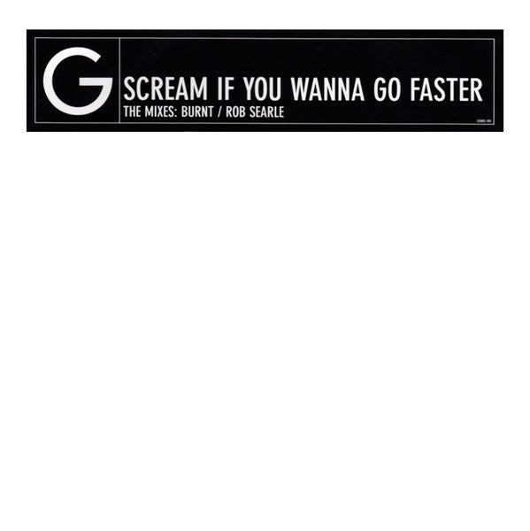 Geri Halliwell : Scream If You Wanna Go Faster (The Mixes: Burnt / Rob Searle) (12", Promo)