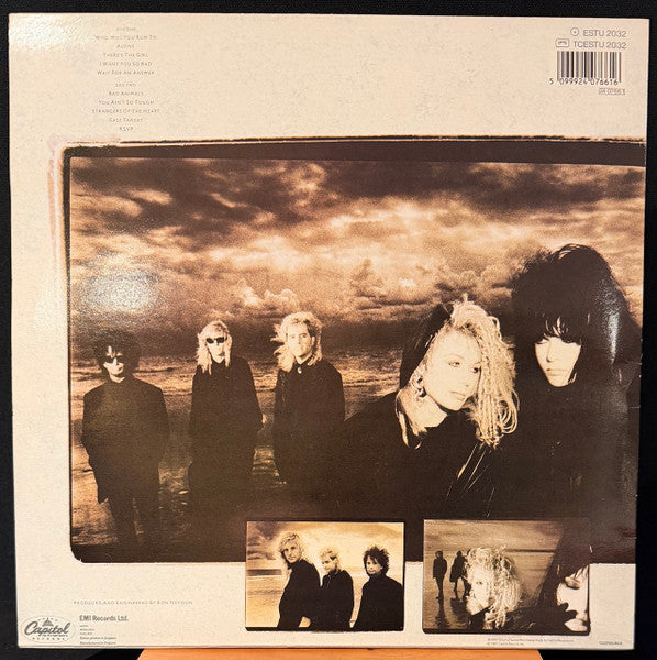Heart : Bad Animals (LP, Album)