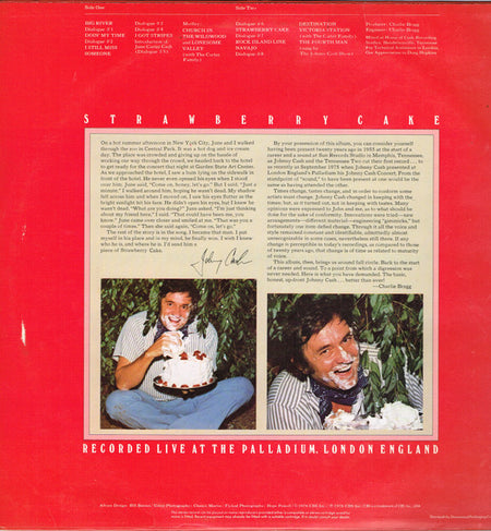 Johnny Cash : Strawberry Cake (LP, Album)