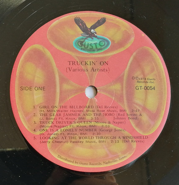 Various : Truckin' On (LP, Comp)