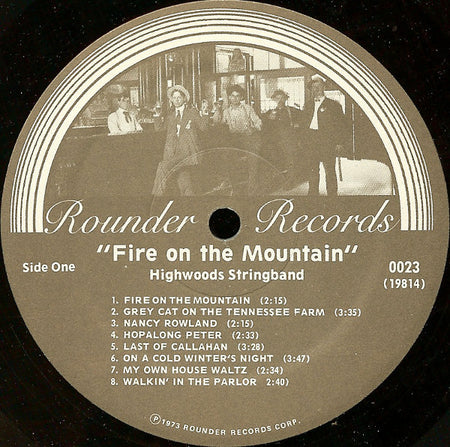 Highwoods Stringband : Fire On The Mountain (LP, Album)