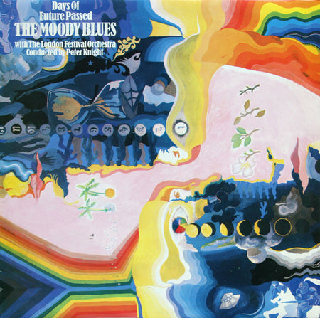 The Moody Blues With The London Festival Orchestra Conducted By Peter Knight (5) : Days Of Future Passed (LP, Album, RP)
