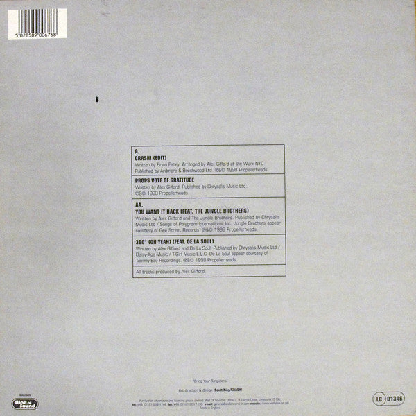 Propellerheads : Extended Play E.P. (12", EP)