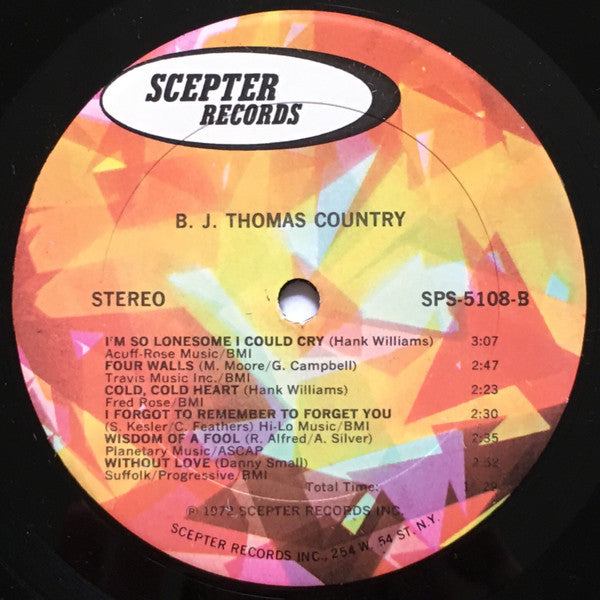 B.J. Thomas : Country (LP, Comp)
