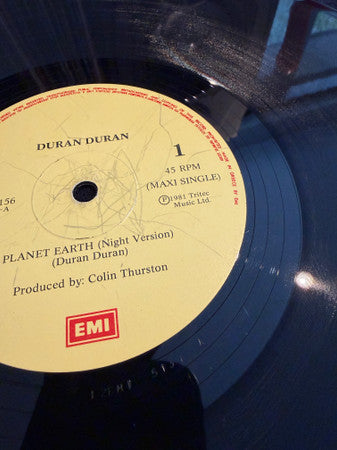 Duran Duran : Planet Earth (Night Version) (12", Maxi, M/Print)