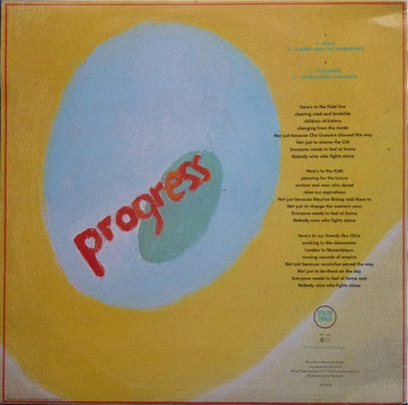 Robert Wyatt : Work In Progress (12", EP)