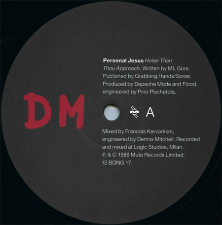 Depeche Mode : Personal Jesus (12", Single)