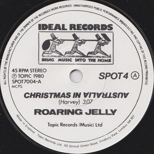 Roaring Jelly : Christmas In Australia (7", Single)