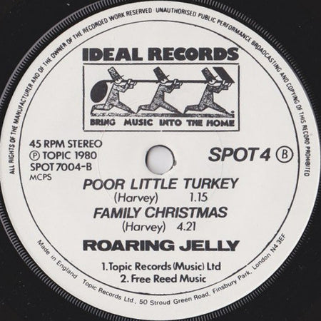 Roaring Jelly : Christmas In Australia (7", Single)