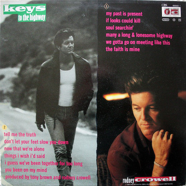 Rodney Crowell : Keys To The Highway (LP, Album)