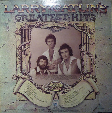 Larry Gatlin : Larry Gatlin's Greatest Hits Volume 1 (LP, Comp)