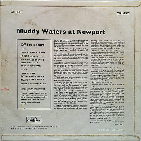 Muddy Waters : Muddy Waters At Newport 1960 (LP, Album, RE)