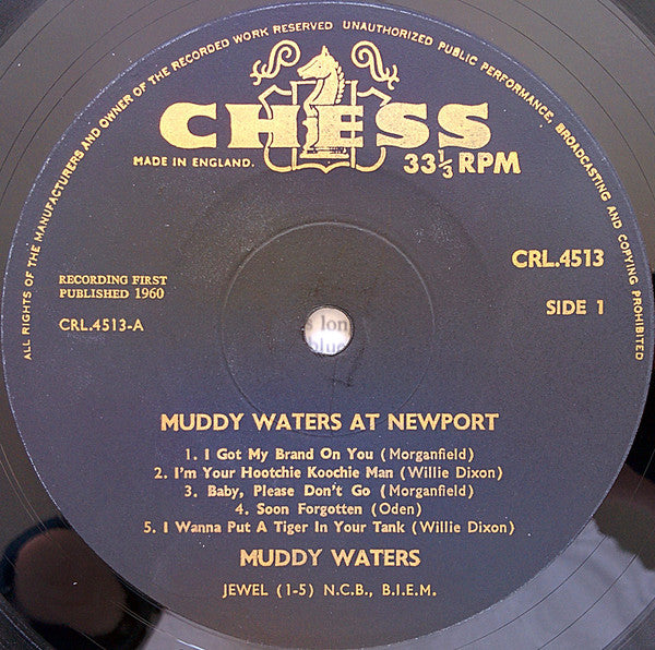 Muddy Waters : Muddy Waters At Newport 1960 (LP, Album, RE)