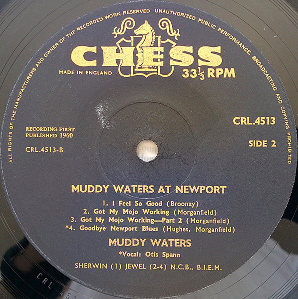 Muddy Waters : Muddy Waters At Newport 1960 (LP, Album, RE)