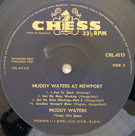 Muddy Waters : Muddy Waters At Newport 1960 (LP, Album, RE)