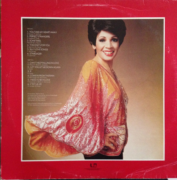 Shirley Bassey : You Take My Heart Away (LP, Album)