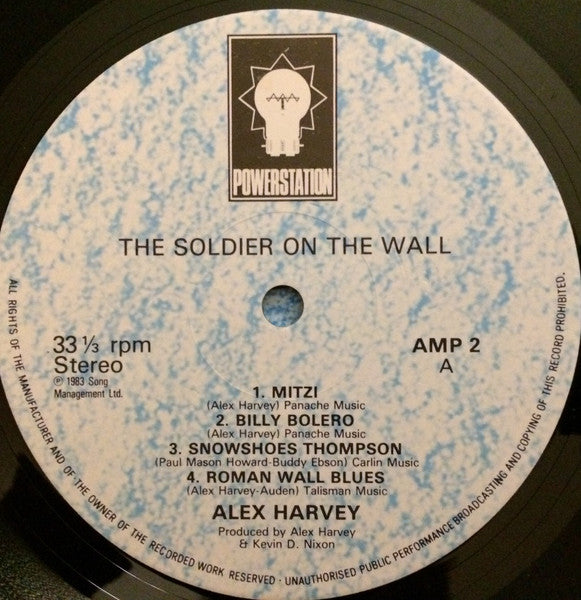Alex Harvey : The Soldier On The Wall (LP, Album)