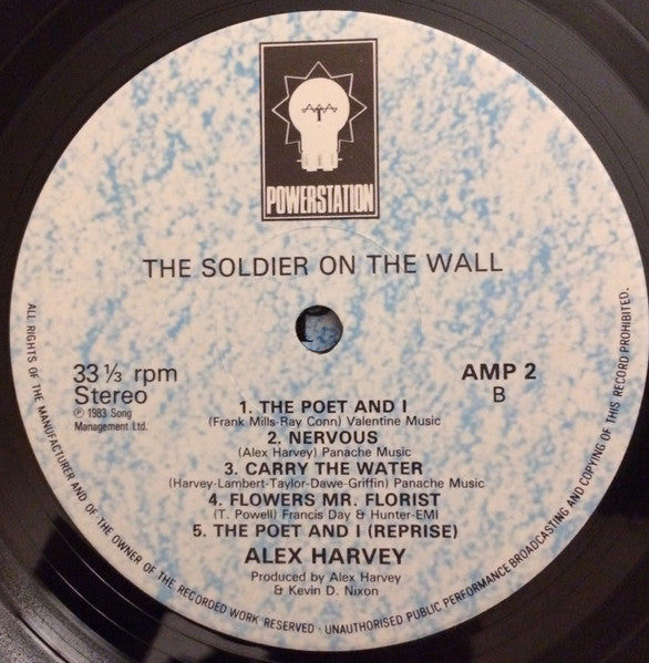 Alex Harvey : The Soldier On The Wall (LP, Album)