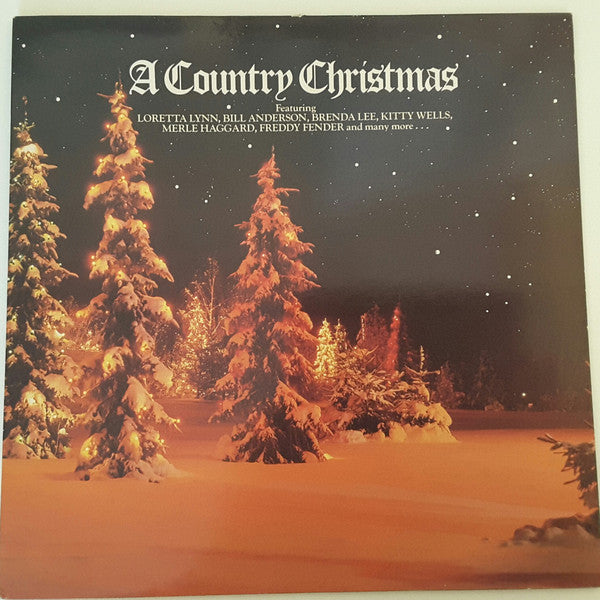 Various : A Country Christmas (LP, Comp)