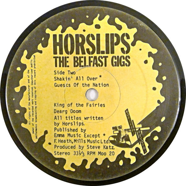 Horslips : The Belfast Gigs (LP, Album)