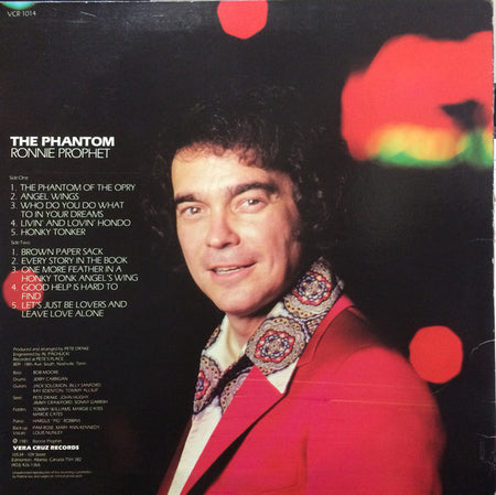 Ronnie Prophet : The Phantom (LP, Album)