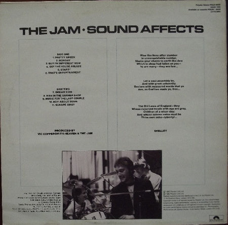 The Jam : Sound Affects (LP, Album)