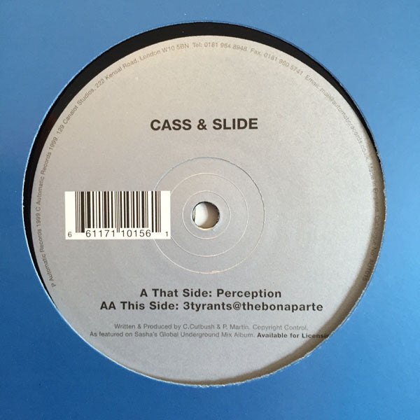Cass & Slide : Perception (12")