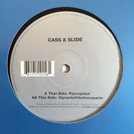 Cass & Slide : Perception (12")