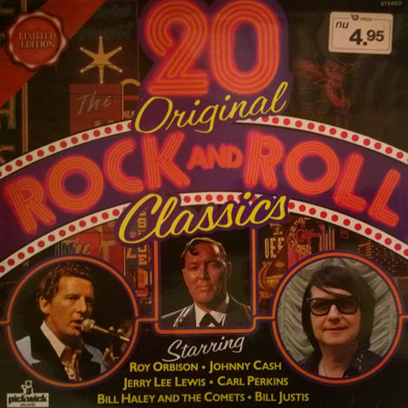 Various : 20 Original Rock & Roll Classics (LP, Comp)