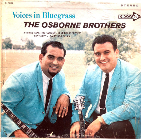 The Osborne Brothers : Voices In Bluegrass (LP, Album)