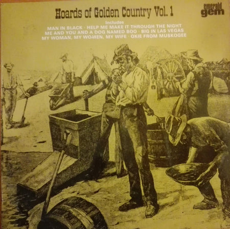 Various : Hoards Of Golden Country Vol. 1 (LP, Comp)