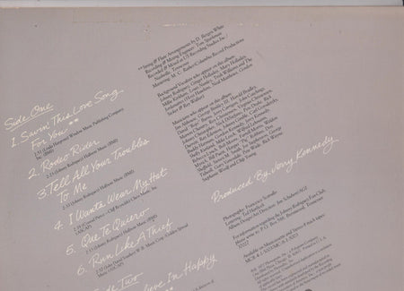 Johnny Rodriguez (4) : Just For You (LP, Album, Pit)
