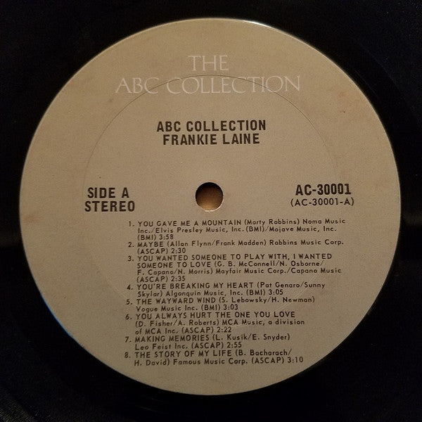 Frankie Laine : The ABC Collection (LP, Comp)