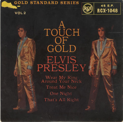 Elvis Presley : A Touch Of Gold Vol. 2 (7", EP)