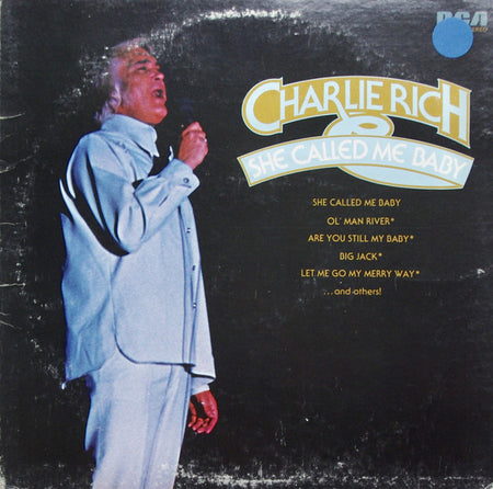 Charlie Rich : She Called Me Baby (LP, Album, Comp)