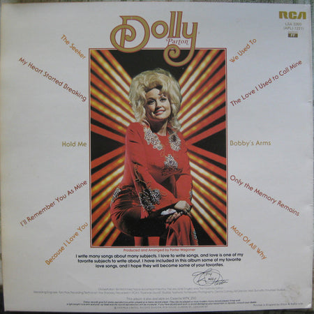 Dolly Parton : Dolly (The Seeker / We Used To) (LP, Album)