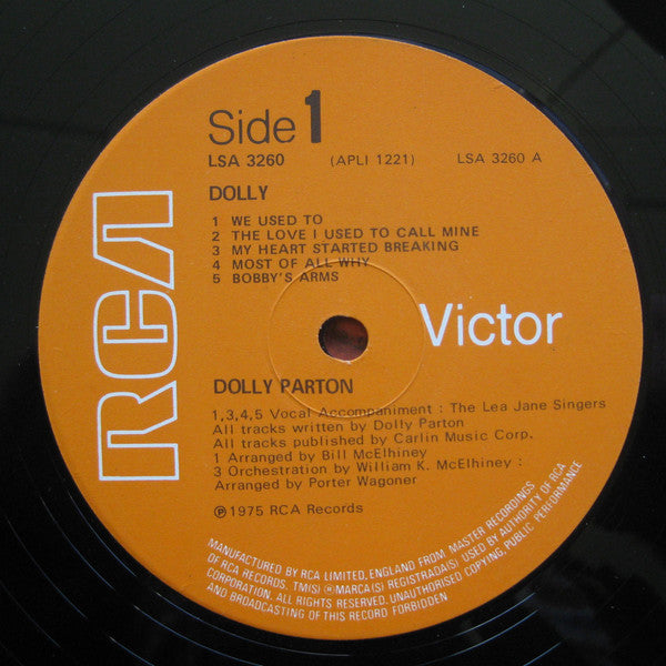 Dolly Parton : Dolly (The Seeker / We Used To) (LP, Album)