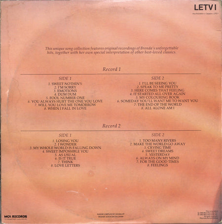 Brenda Lee : The Very Best Of Brenda Lee (2xLP, Comp, Gat)