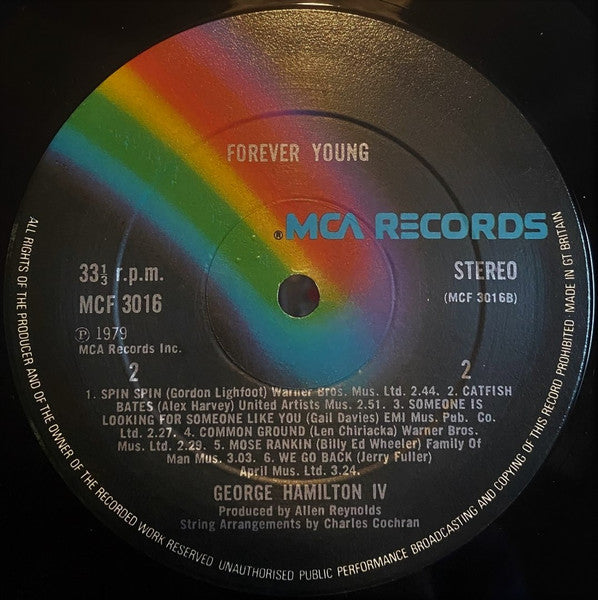 George Hamilton IV : Forever Young (LP)