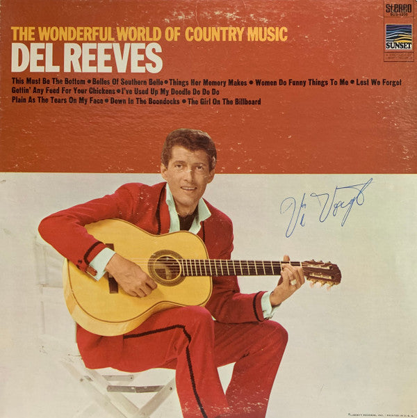 Del Reeves : The Wonderful World Of Country Music (LP, Comp)
