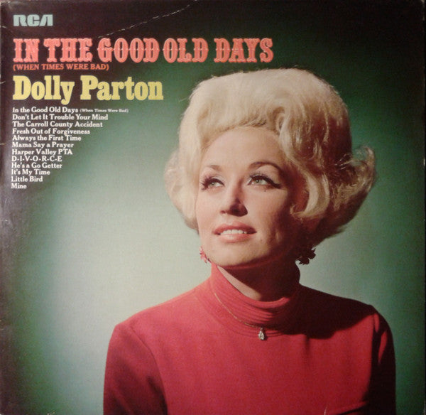 Dolly Parton : In The Good Old Days (When Times Were Bad) (LP, Album, RE)