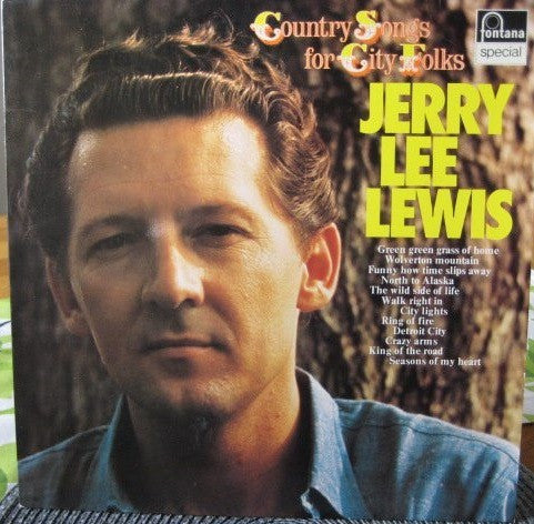 Jerry Lee Lewis : Country Songs For City Folks (LP, Album)