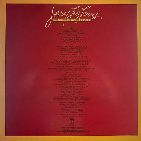 Jerry Lee Lewis : When Two Worlds Collide (LP, Album)
