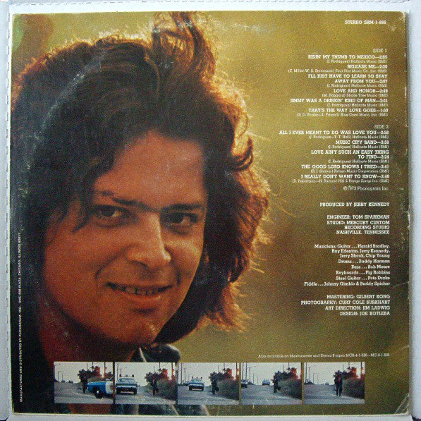 Johnny Rodriguez (4) : All I Ever Meant To Do Was Sing (LP, Album)