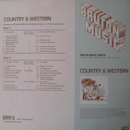 Various : Country & Western (LP)