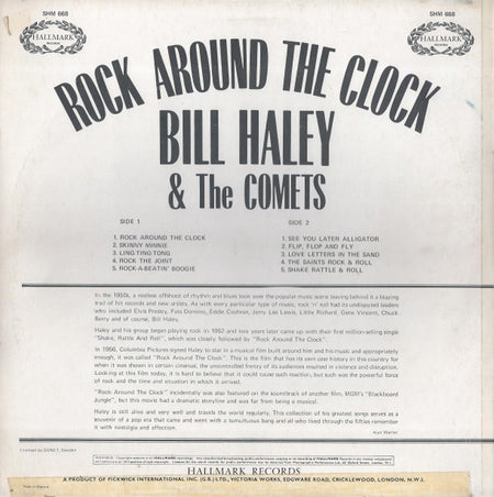 Bill Haley And His Comets : Rock Around The Clock (LP, Comp)