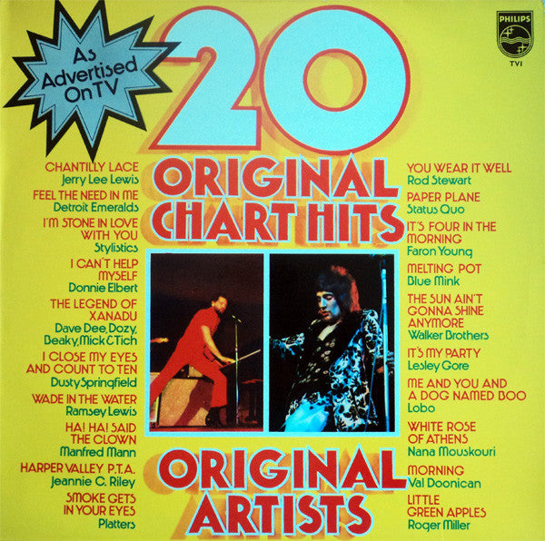 Various : 20 Original Chart Hits  (LP, Comp, Mad)