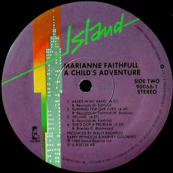 Marianne Faithfull : A Child's Adventure (LP, Album, Ltd, Promo, Qui)